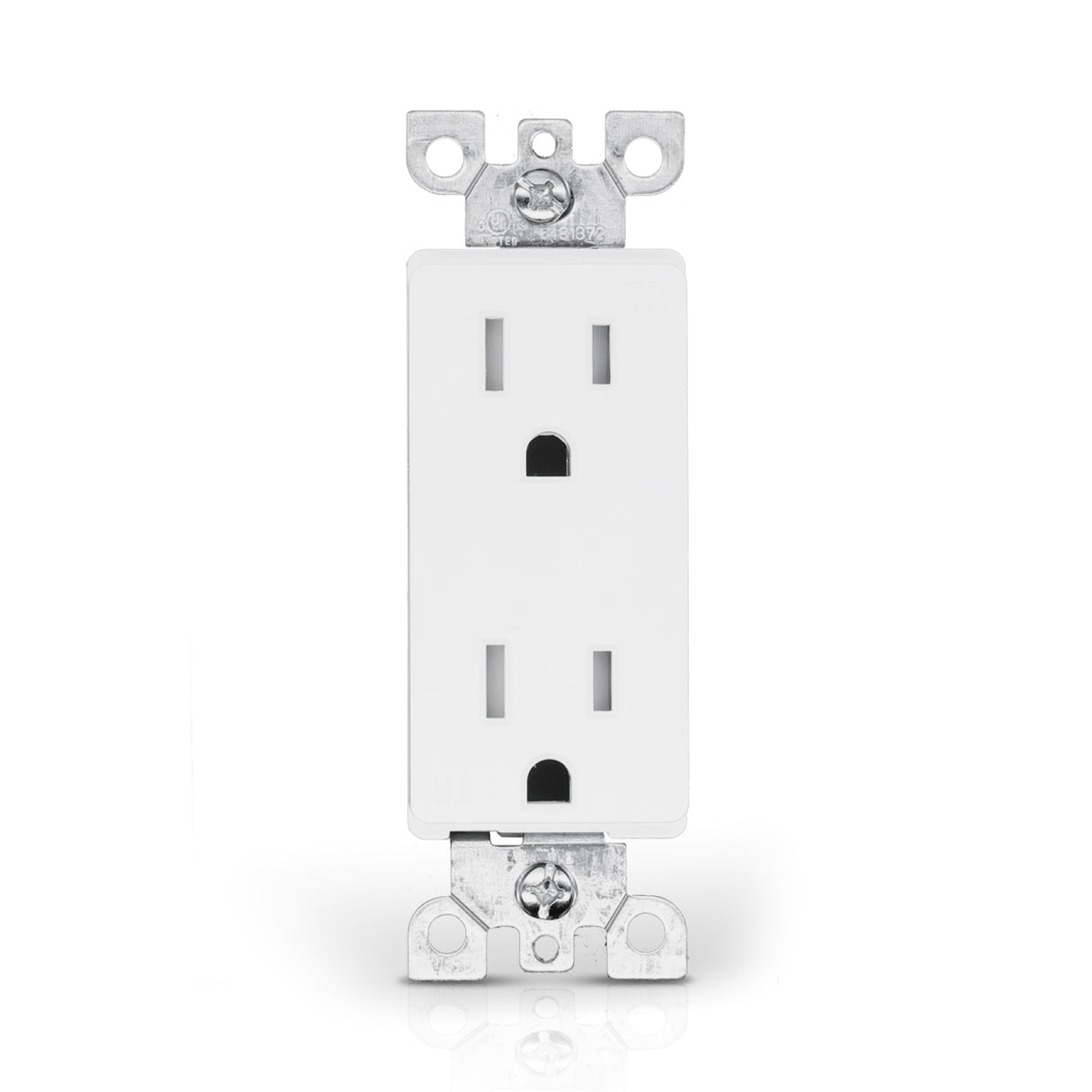 QPlus 15Amp Tamper Resistant Wall Outlet - UL Listed