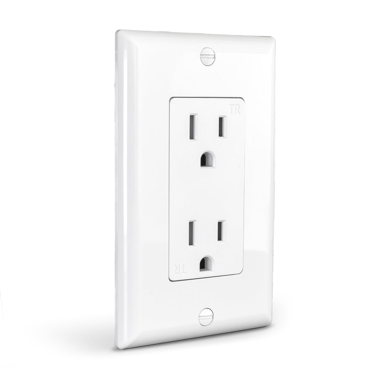 QPlus 15Amp Tamper Resistant Wall Outlet - UL Listed