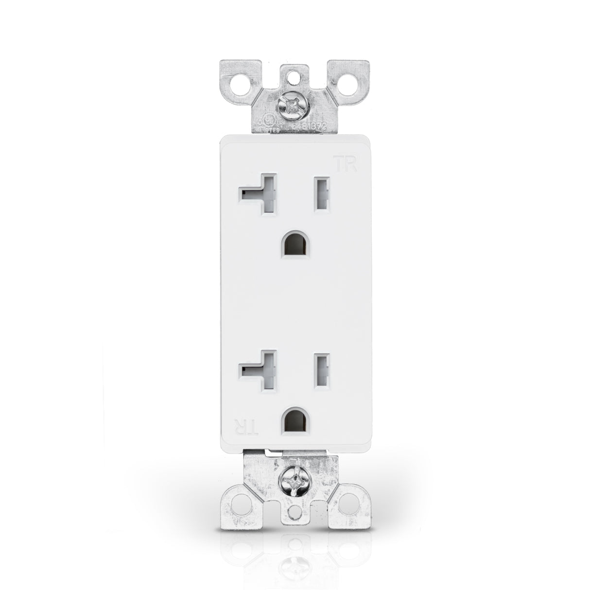 QPlus 20Amp Tamper Resistant Wall Outlet - UL Listed