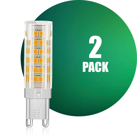 Bombilla LED QPlus G9, 4W, 350LM/5W, 500LM, 1CCT (3000K/4000K/5000K/6000K), regulable, certificación Energy Star, certificación UL, 3 años de garantía