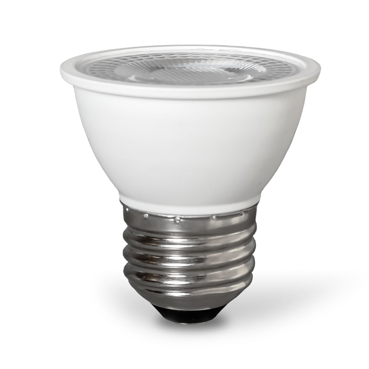 Bombilla LED empotrable QPlus PAR16, 7 W, 500 lm, 1 CCT (2700 K/3000 K/4000 K/5000 K/6500 K), ángulo de haz de 40°, regulable, base de tornillo medio E26, cuello corto, certificación Energy Star, certificación UL, 3 años de garantía