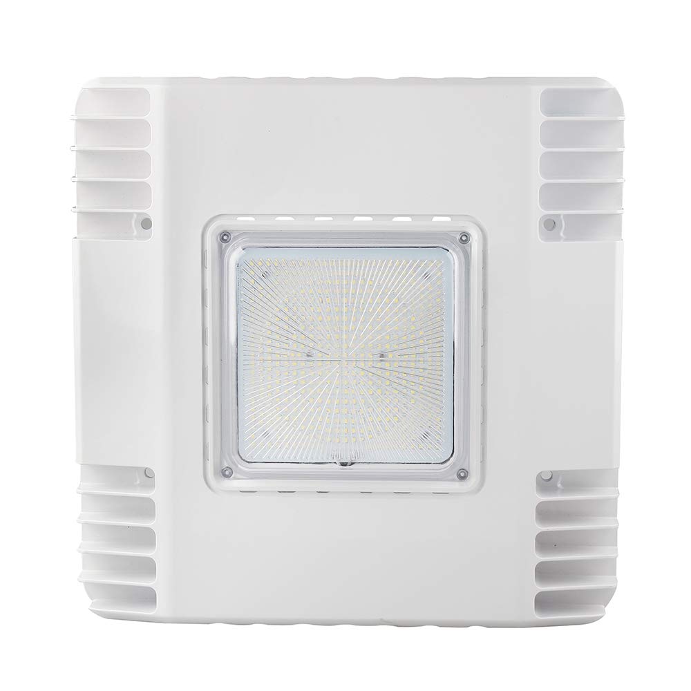 QPLUS Gasolinera LED Canopy Light - 5000K Luz diurna - IP65 /cULus 130 Watts/14528 Lúmenes
