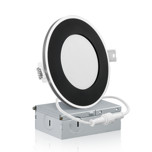 4 Inch Smart Recessed LED Lighting, Slim, WiFi-No Hub, RGB 16 Million Colors & Tunable White (2700K-6500K), Wet Rated, Works with Alexa & Google Assistant