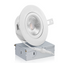 4 Inch Airtight Narrow Gap Recessed LED Lighting, Gimbal, Single CCT