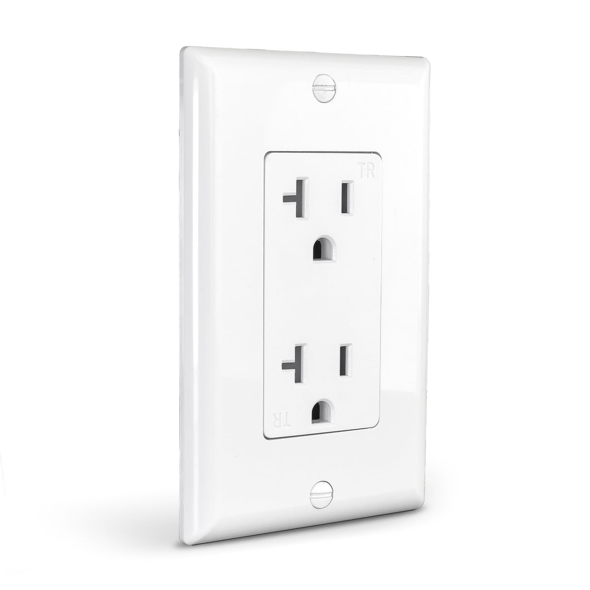 QPlus 20Amp Tamper Resistant Wall Outlet - UL Listed
