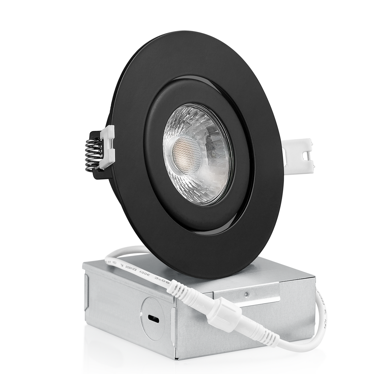 4 Inch Recessed LED Lighting, Gimbal, Single CCT