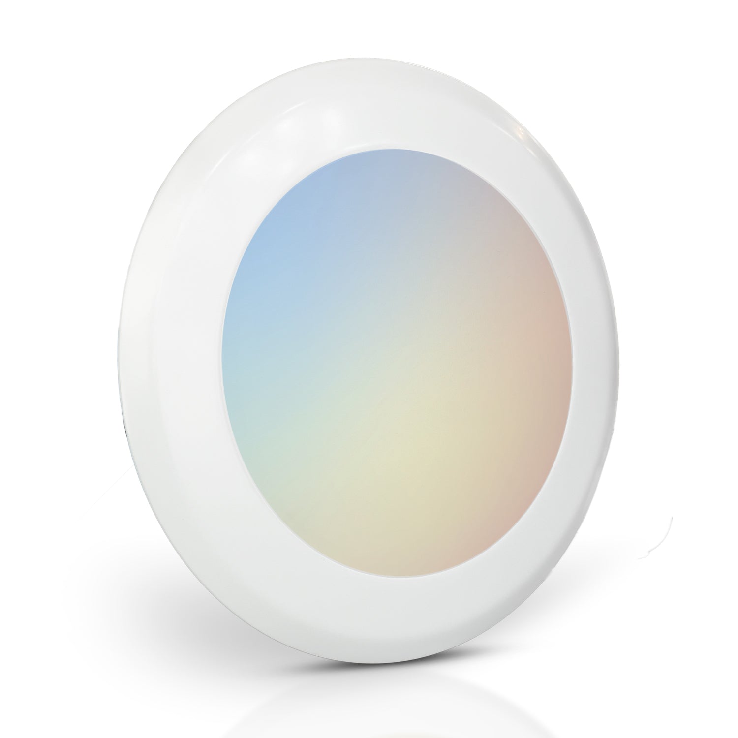 QPlus 7.5 Inch 4CS and 5CCT Color Changing LED Dimmable Ceiling Disk ...