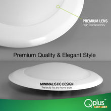 Load image into Gallery viewer, QPlus 7.5 Inch 4CS and 5CCT Color Changing LED Dimmable Ceiling Disk Light 15W/1050 Lumens