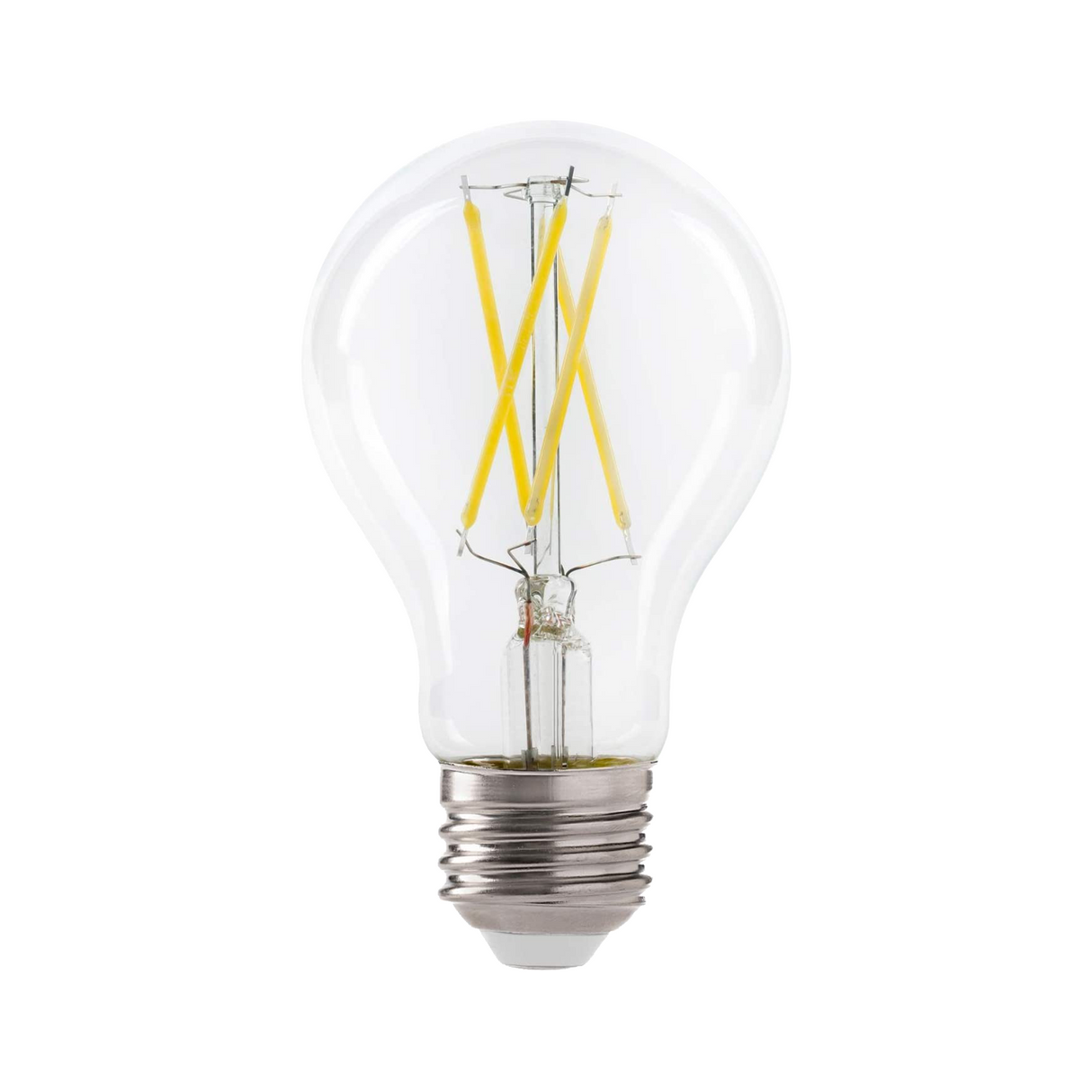 QPlus A19 LED Photocell Filament Light Bulb, 9W, 800LM, 1CCT(3000K/5000K), Non-Dimmable, Dusk to Dawn Sensor, Energy Star Certified, UL Listed, 3 Year Warranty