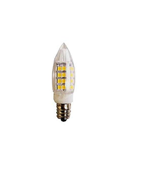 QPlus G9 LED Light Bulb, 4W, 350LM, 1CCT(3000K/4000K/5000K), Dimmable, E12 Screw Base, Energy Star Certified, UL Listed, 3 Year Warranty