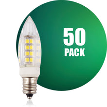 Load image into Gallery viewer, QPlus G9 LED Light Bulb, 4W, 350LM, 1CCT(3000K/4000K/5000K), Dimmable, E12 Screw Base, Energy Star Certified, UL Listed, 3 Year Warranty