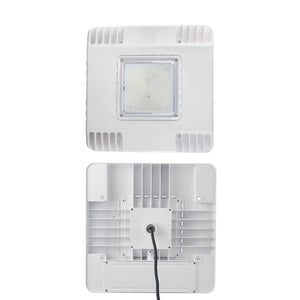 QPLUS Gas Station LED Canopy Light - 5000K Day Light - IP65 /cULus 130 Watts/14528 Lumens