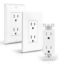 Load image into Gallery viewer, QPlus 15Amp Tamper Resistant Wall Outlet - UL Listed