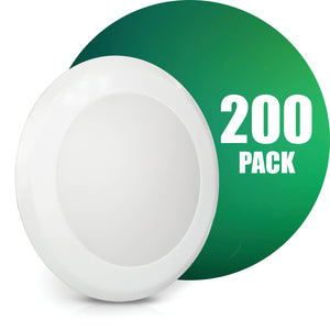 QPlus 7.5 Inch Round LED Dimmable Ceiling Disk Light 15W/1050 Lumens