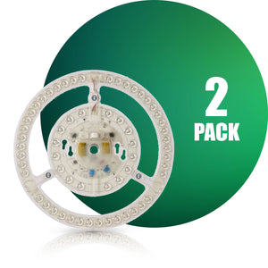 QPlus 9.4 pulgadas circular CCT (cambio de color) Panel de módulo LED Luz de repuesto (regulable) - 30W - 2600Lumens