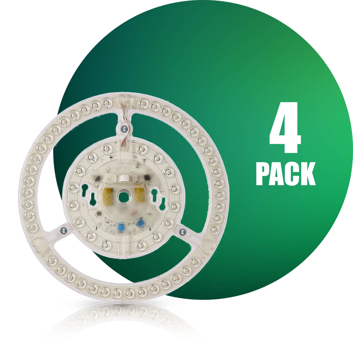QPlus 9.4 pulgadas circular CCT (cambio de color) Panel de módulo LED Luz de repuesto (regulable) - 30W - 2600Lumens