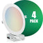 8 Inch Recessed LED Lighting, Slim, 4CCT Color Selectable from Wall Switch, Wet Rated