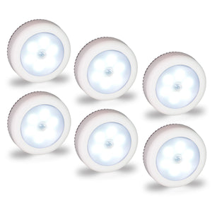 Luces nocturnas inalámbricas con sensor de movimiento QPlus - Alimentado por batería 4000K