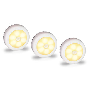 Luces nocturnas inalámbricas con sensor de movimiento QPlus - Alimentado por batería 3000K